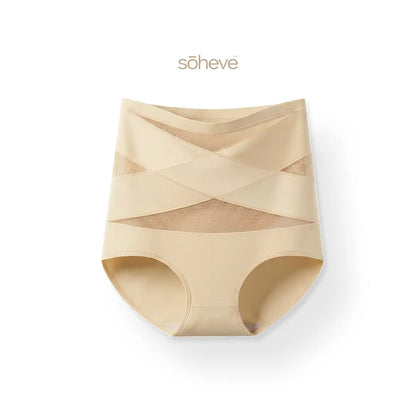 Culotte gainante taille haute — Effet ventre plat sans coutures