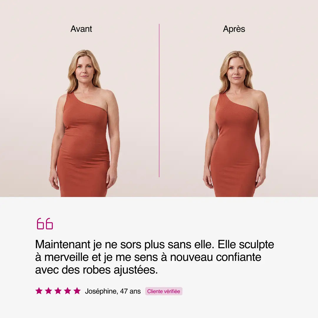 Culotte gainante taille haute — Effet ventre plat sans coutures