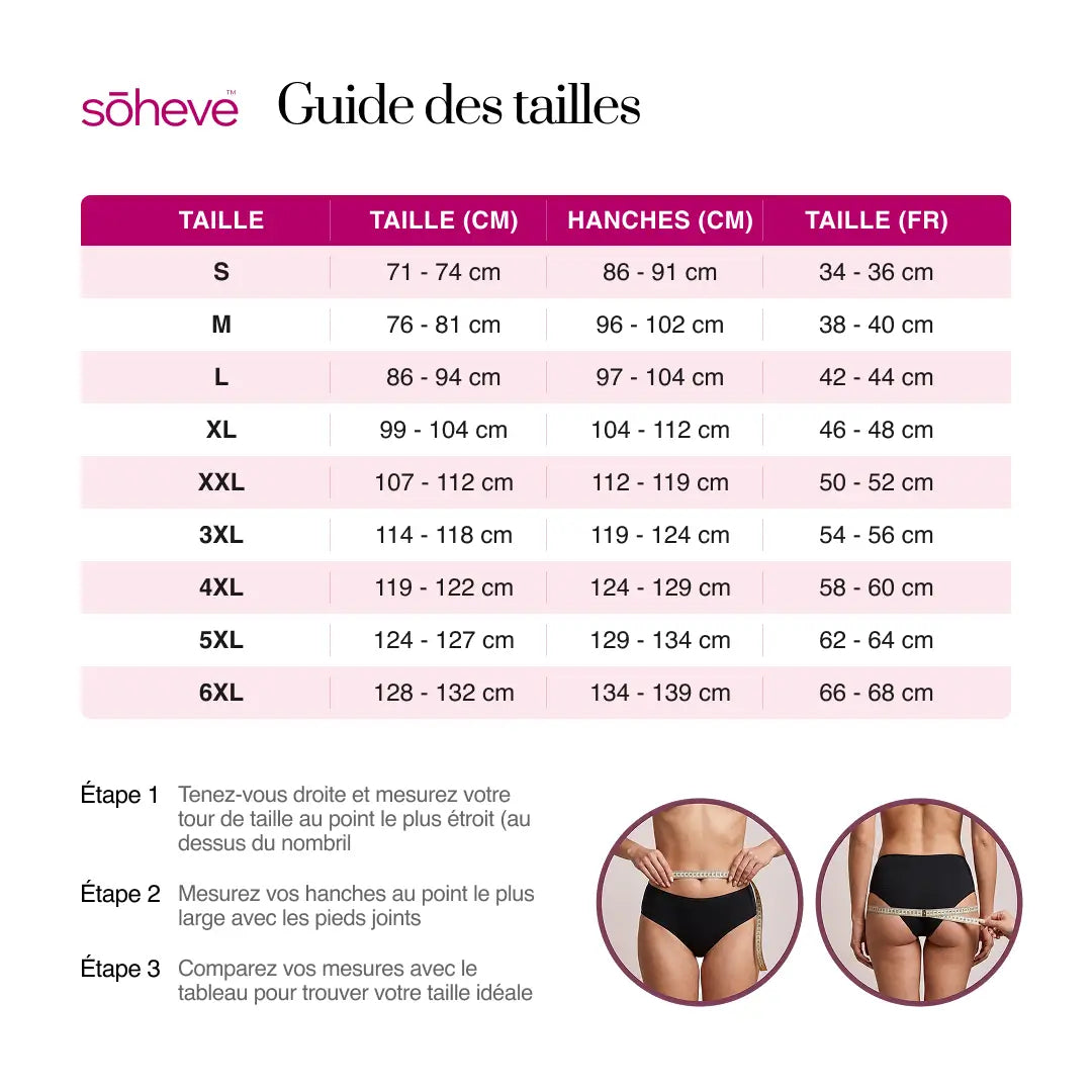 Culotte gainante taille haute — Effet ventre plat sans coutures